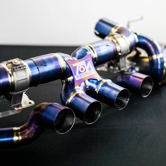 CHEVROLET CORVETTE C8 Z06 VALVED TITANIUM EXHAUST SYSTEM