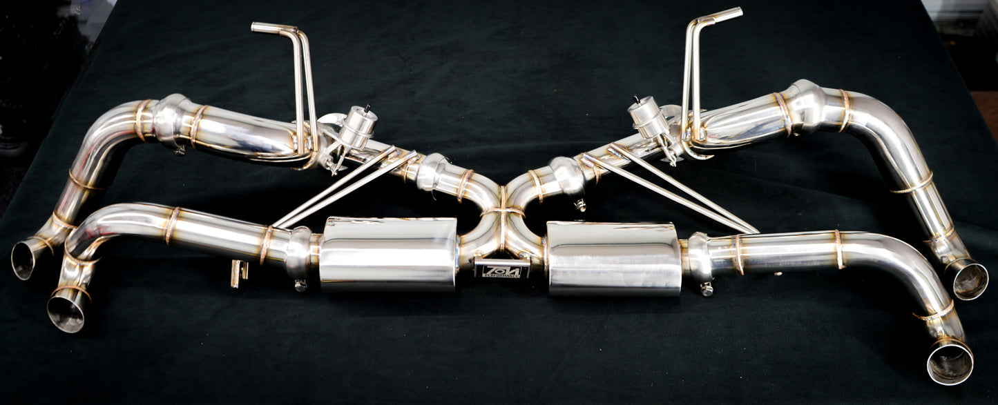 LAMBORGHINI HURACAN LP-580 / LP-610 VALVED STAINLESS STEEL EXHAUST SYSTEM